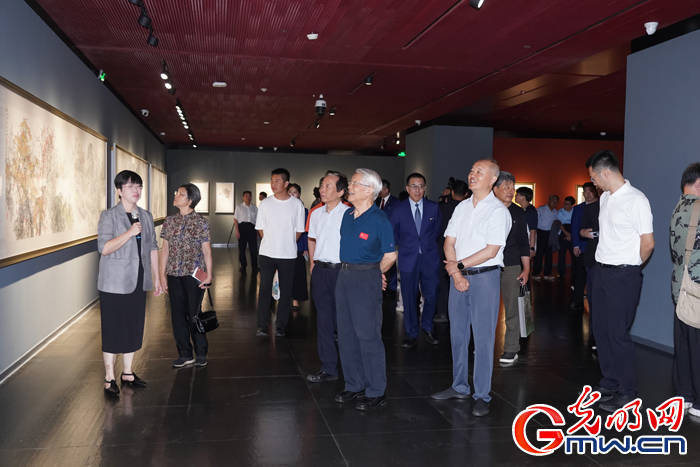 “集虚寻境——王明明中国古典园林作品展”开幕