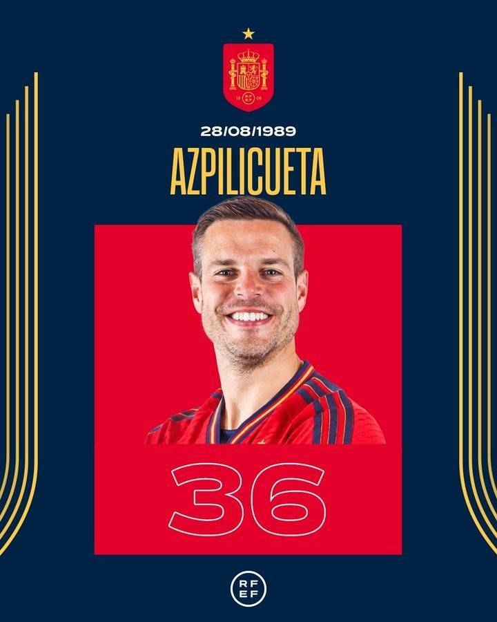 阿斯皮利奎塔36岁生日,西班牙官推发文:祝你生日快乐!