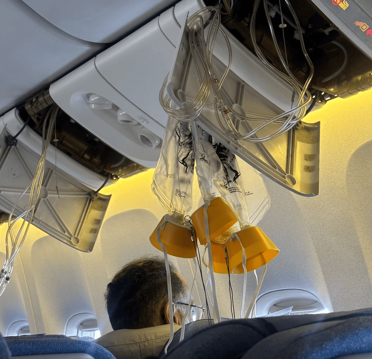 国航飞法兰克福的航班氧气面罩系统故障返航!刚有航班备降