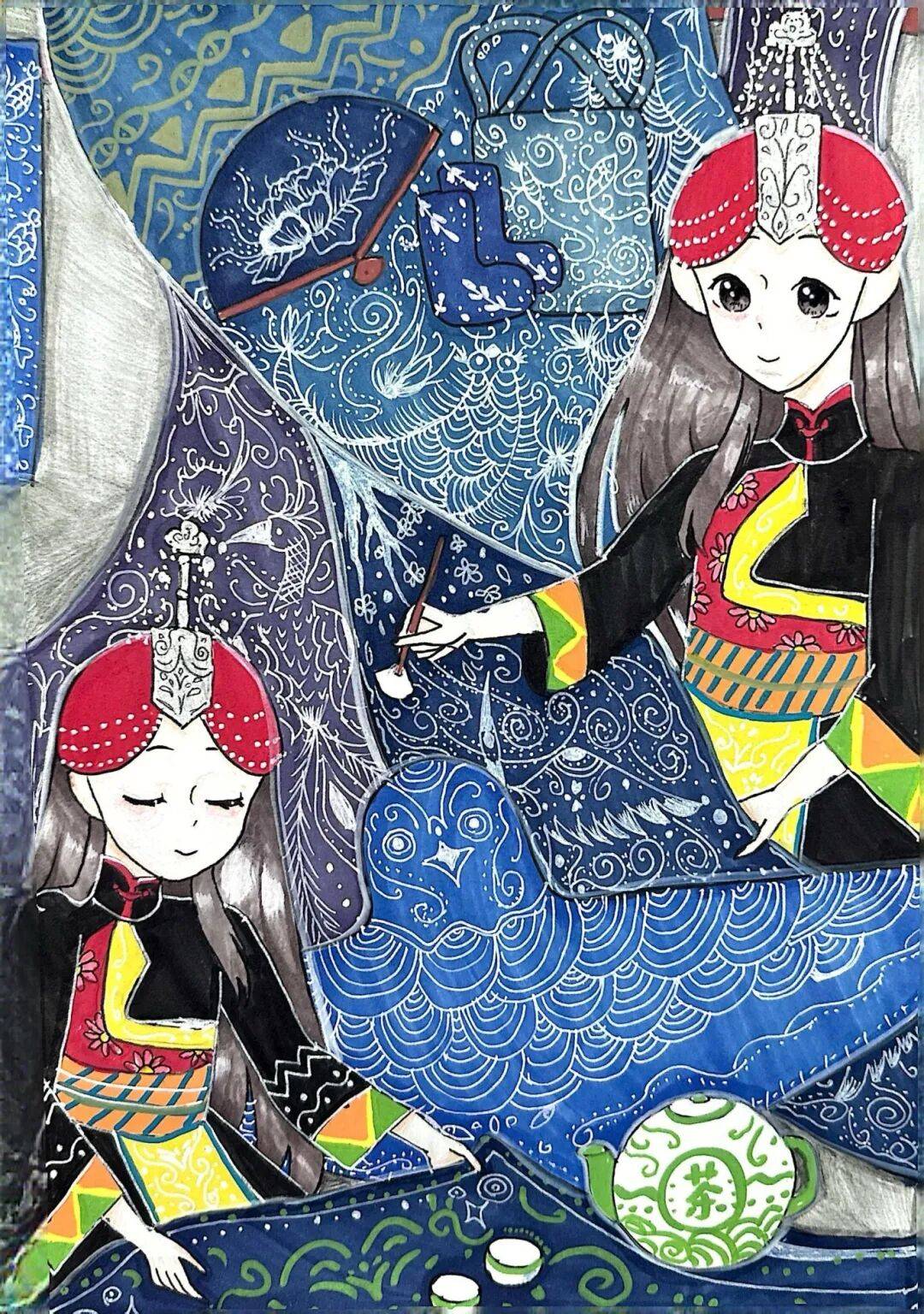 【2025美育展播 绘画 ②】小学组二等奖