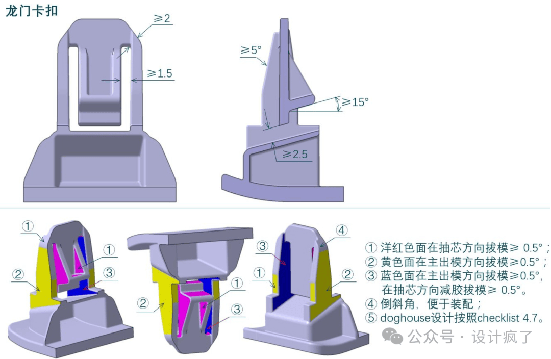 卡钣金hook设计问题