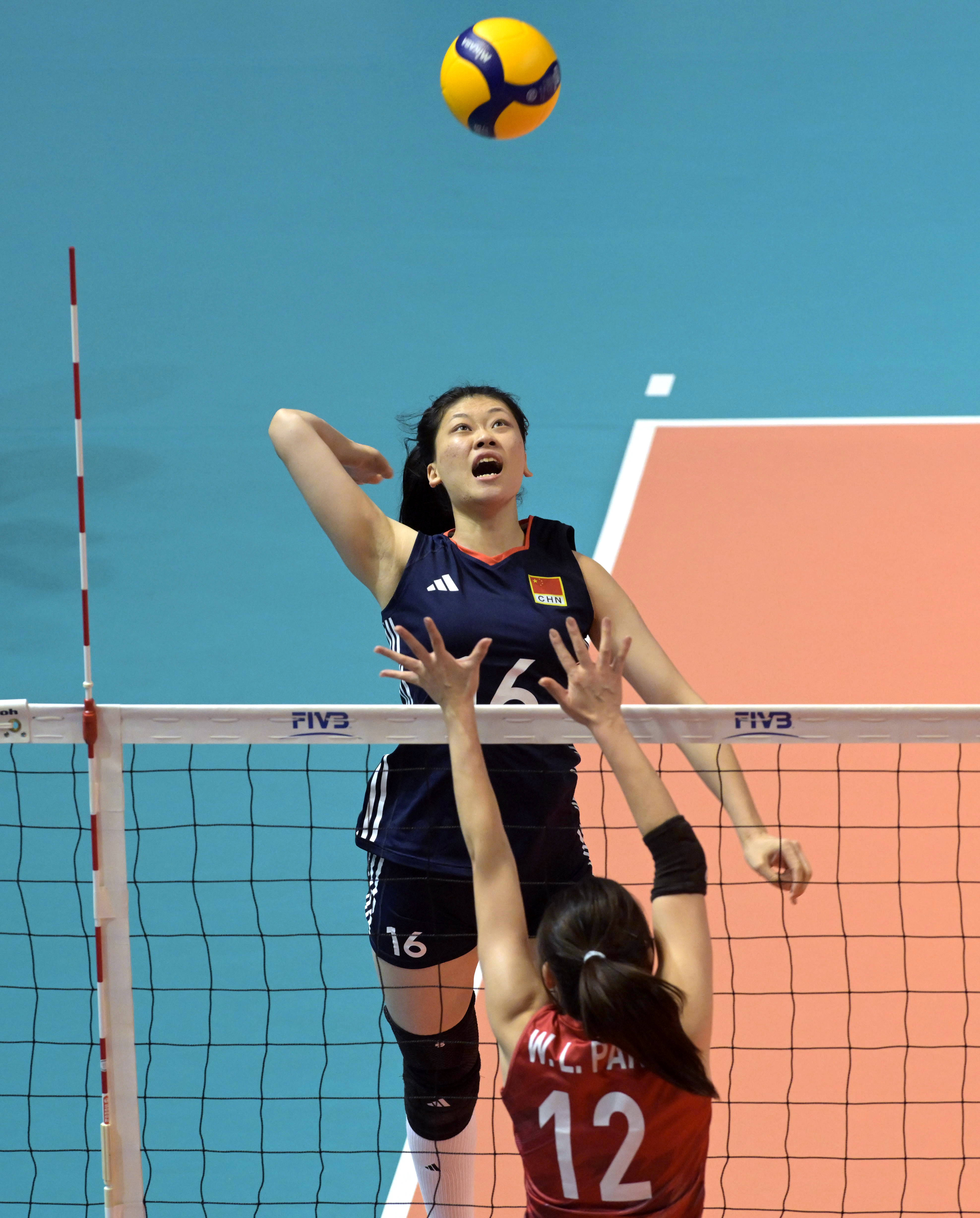 —中国队晋级亚洲东区女子排球锦标赛决赛