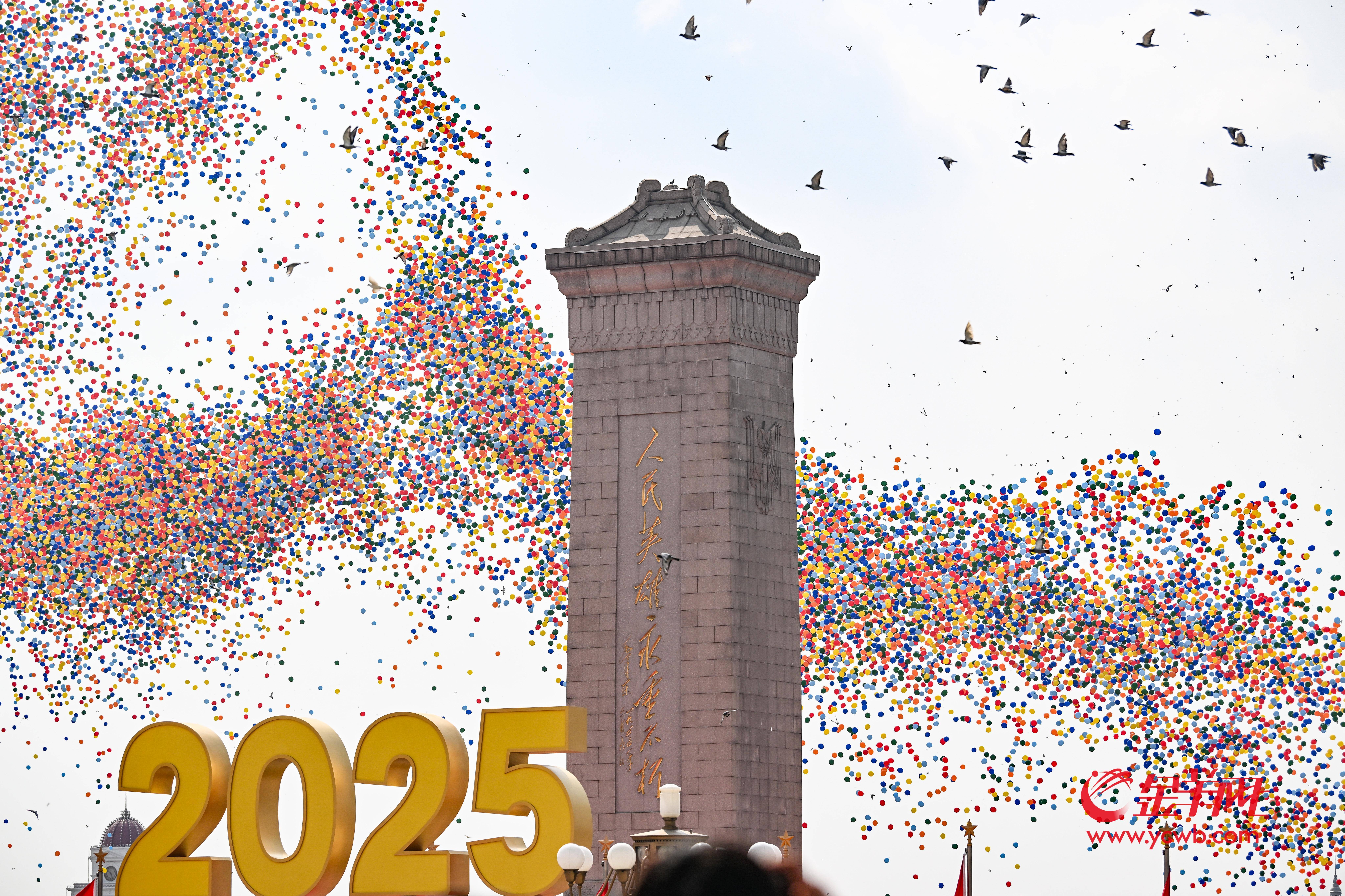 图集|羊晚在现场:九三阅兵高清图集