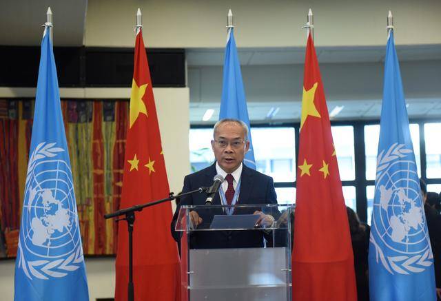 胜利之歌响彻维也纳联合国总部