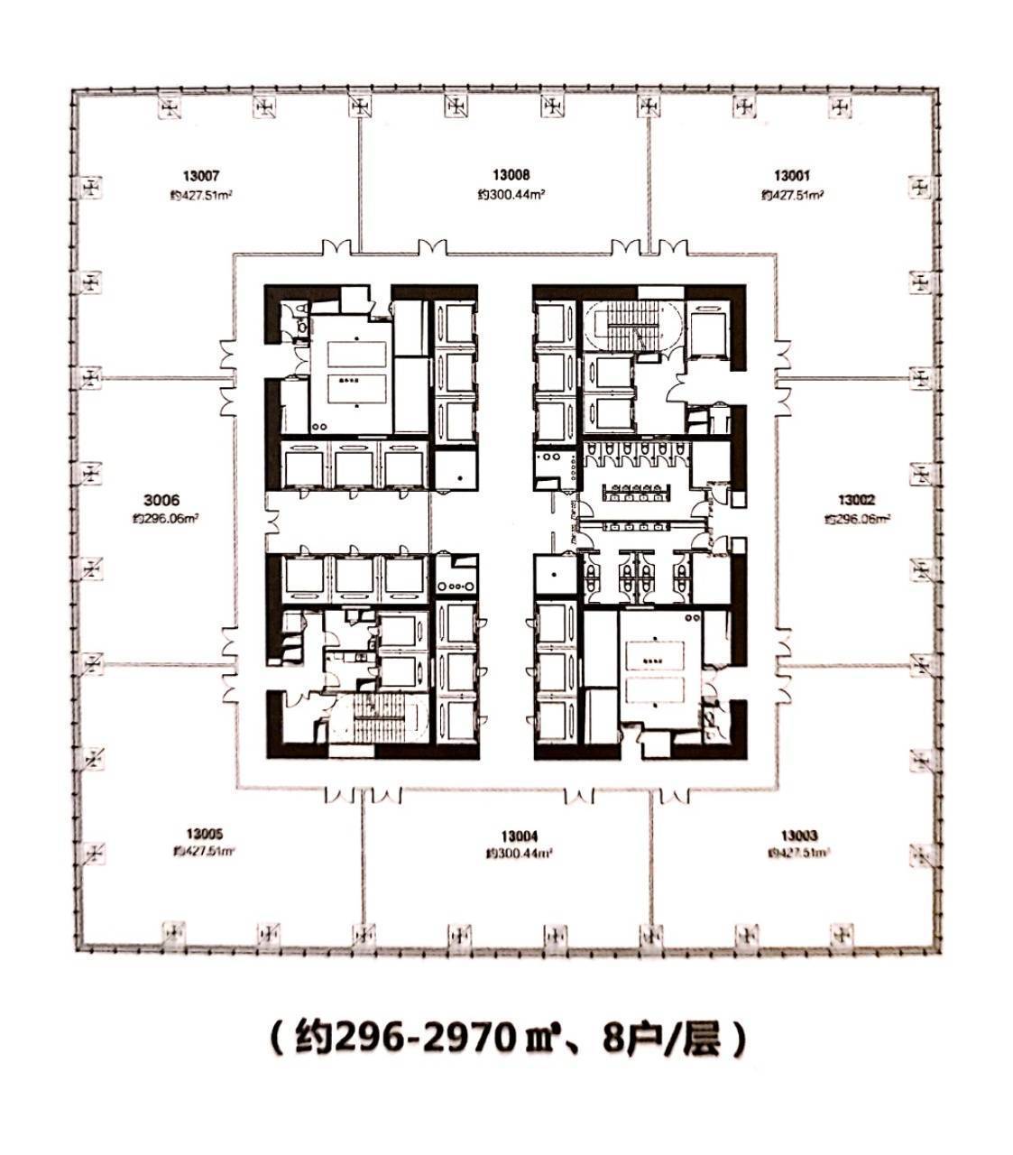 独立办公室平面图