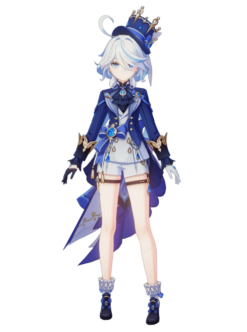 芙宁娜与旅行者深入交流 像无数次的共同冒险用沉默传递着陪伴！