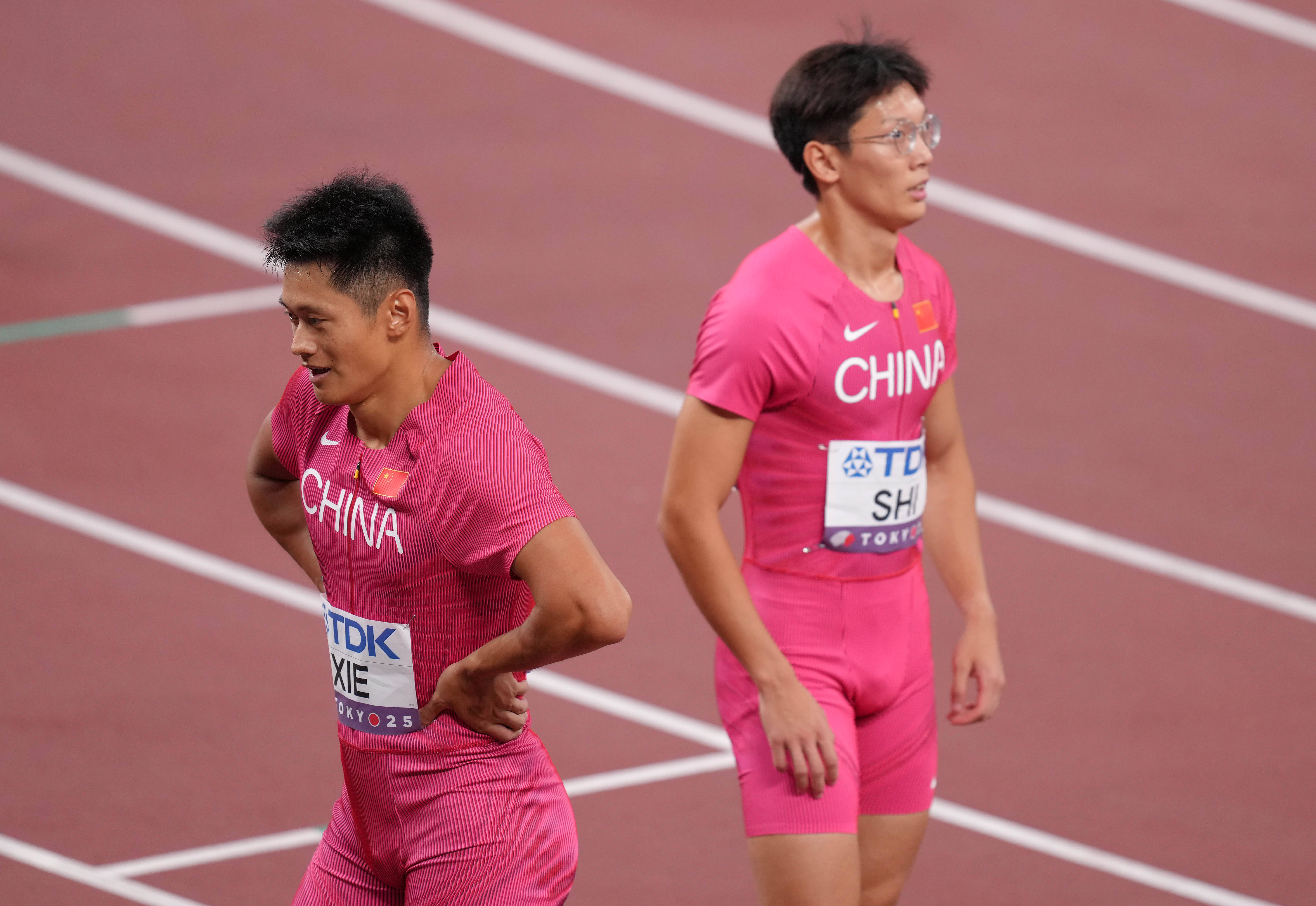 男子4x100米预赛:中国队无缘决赛