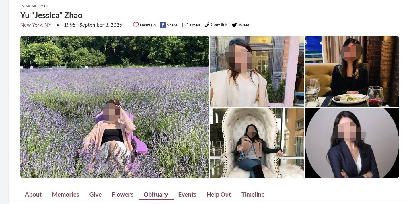 华裔金融才女在美遭丈夫勒死，其夫患病恐惧分离，庭审未见悔意