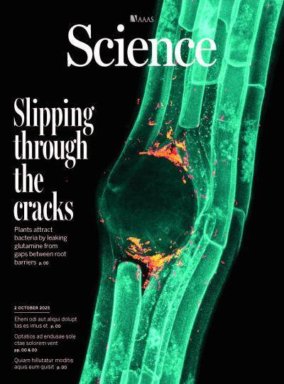 登上《科学》封面 中瑞科研团队联手揭晓根系微生物“安家”奥秘
