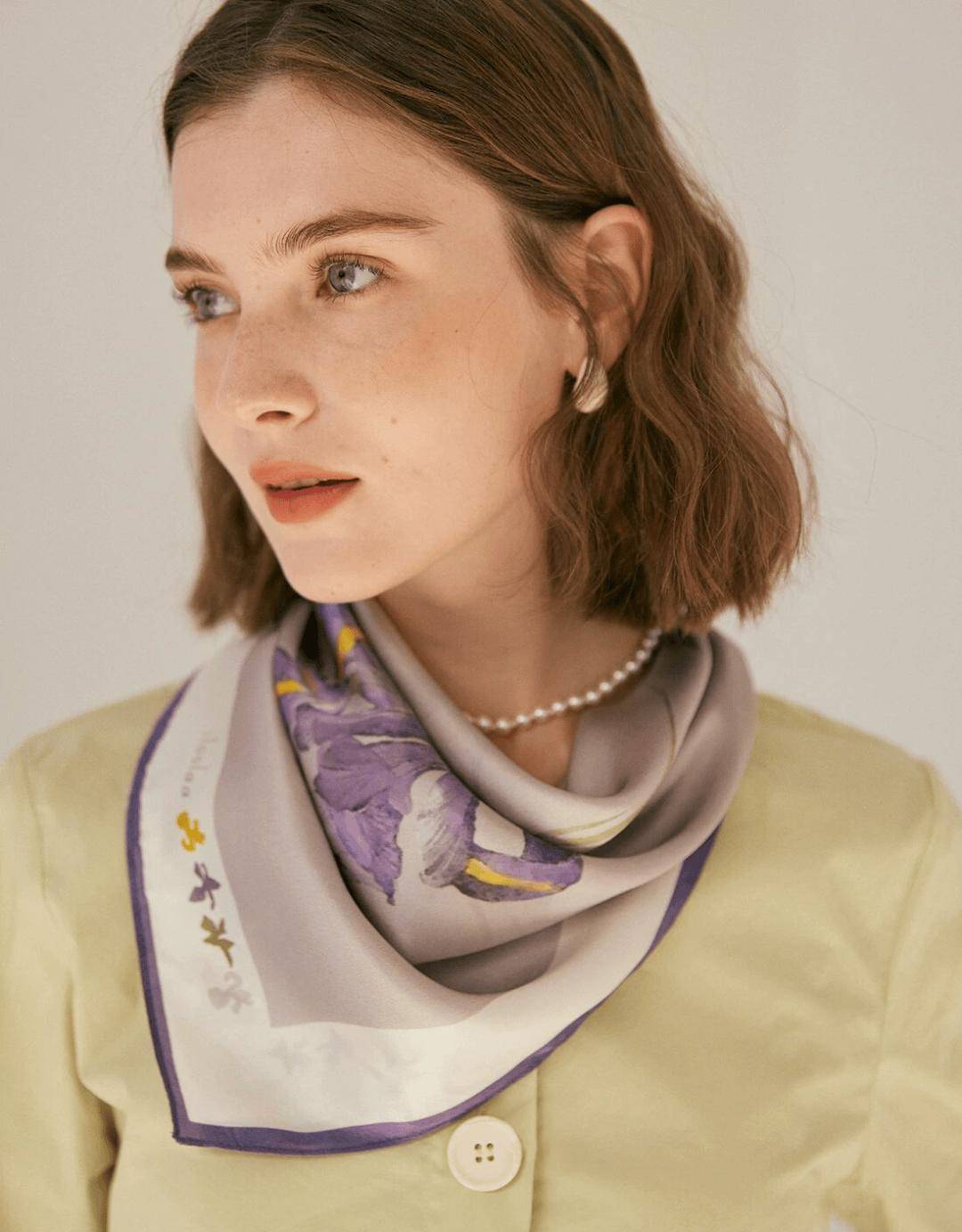 丝巾_造型_时尚