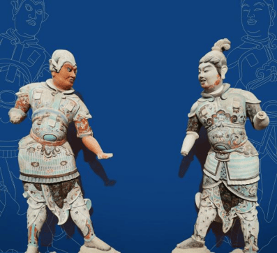 五座敦煌石窟空降上海，“何以敦煌·念念回响”布展现场直击