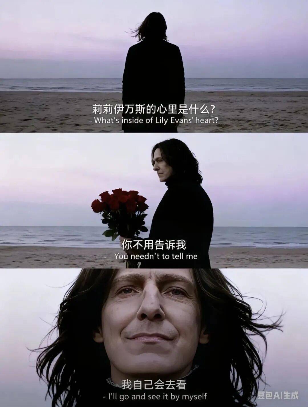 爆火的ai三宫格图片比我们的生活更像电影