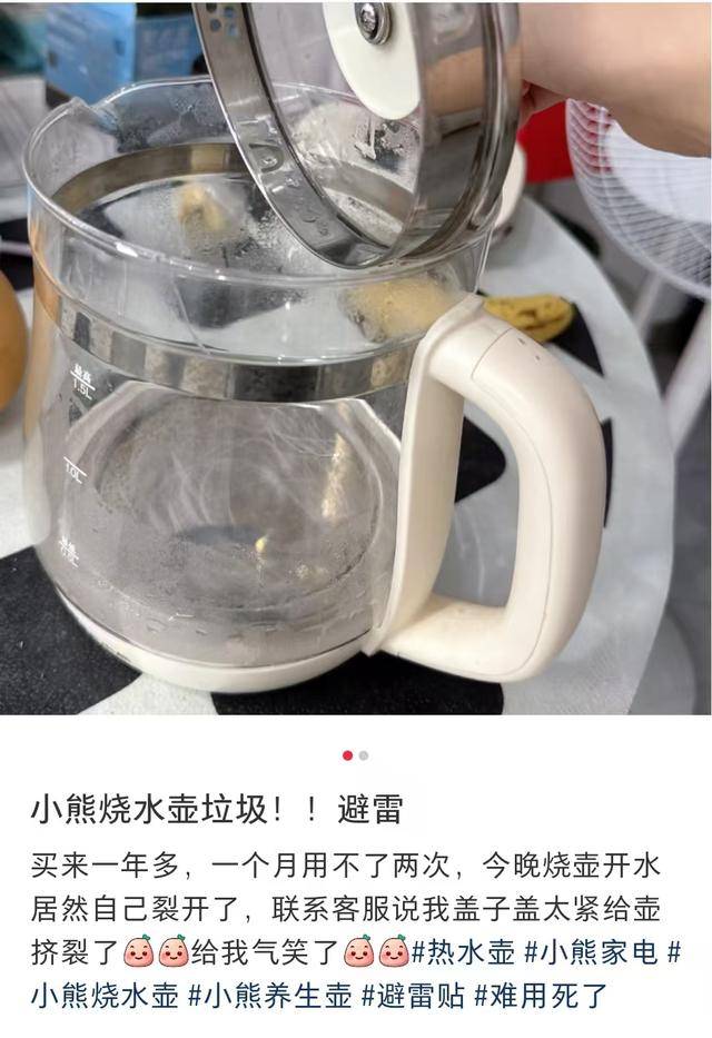 产品质量争议缠身:小熊电器的“可爱”外壳下藏着多少隐忧?(图6)