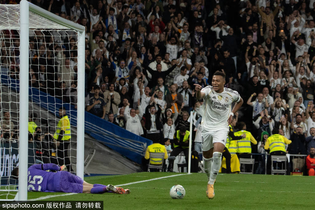 皇家马德里点球数据领跑欧洲，姆巴佩成关键先生
