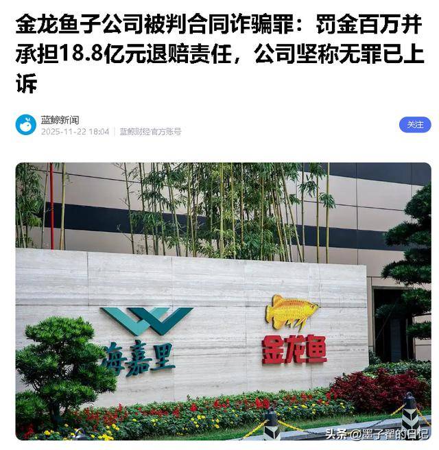 新加坡总理公开支持高市后,被罚18亿账单的金龙鱼,凉得更快了