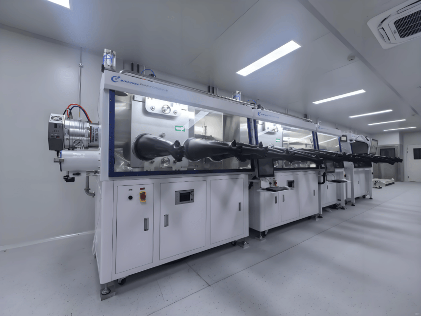 金辰钙钛矿蒸镀设备双线落地