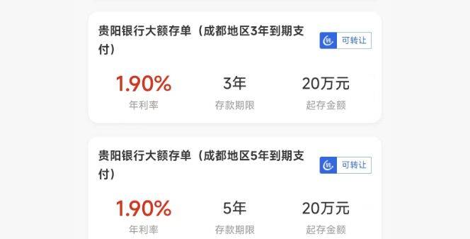 大行撤退，小行“补位”！中长期大额存单成稀缺资源：年利率“2%+”产品多被抢空，有的门槛高达1000万元
