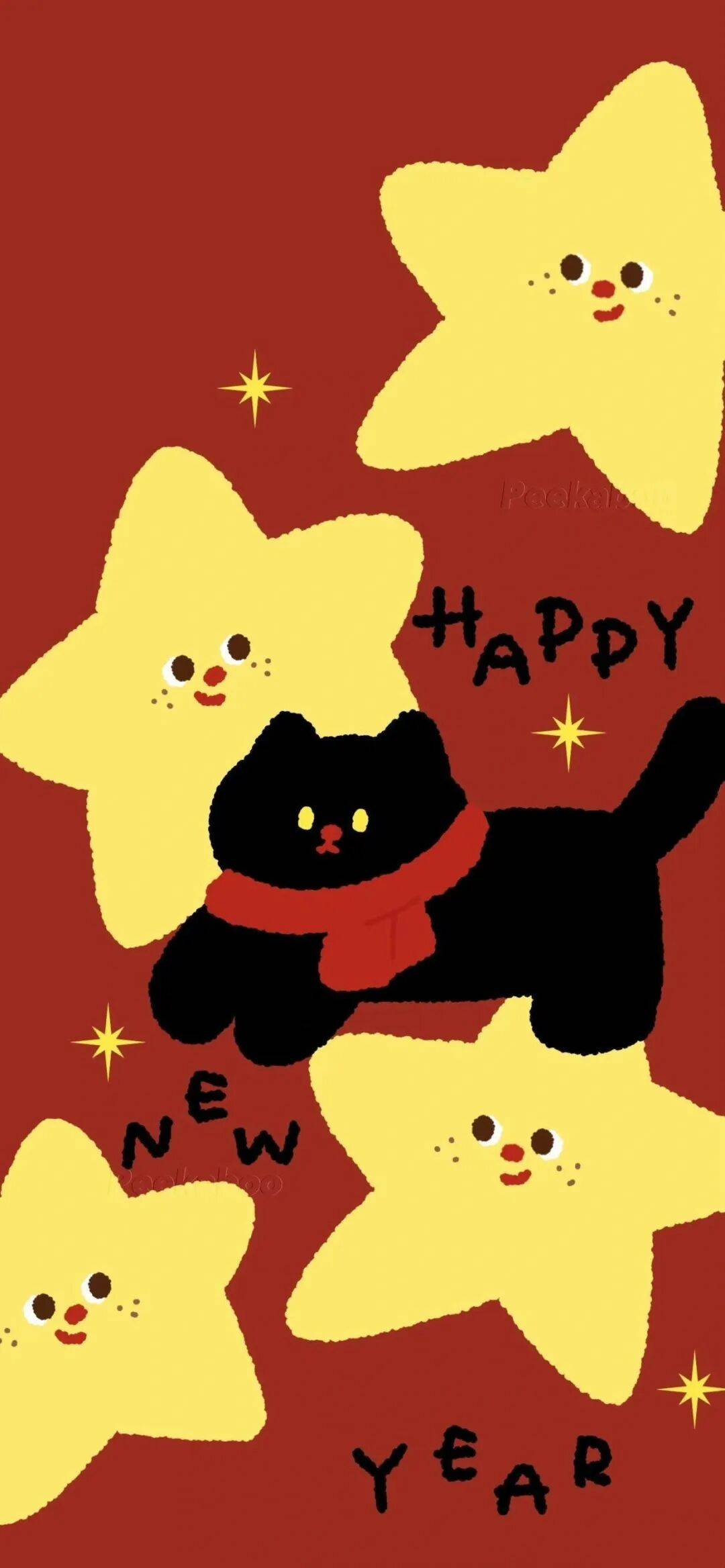 新年红色壁纸
