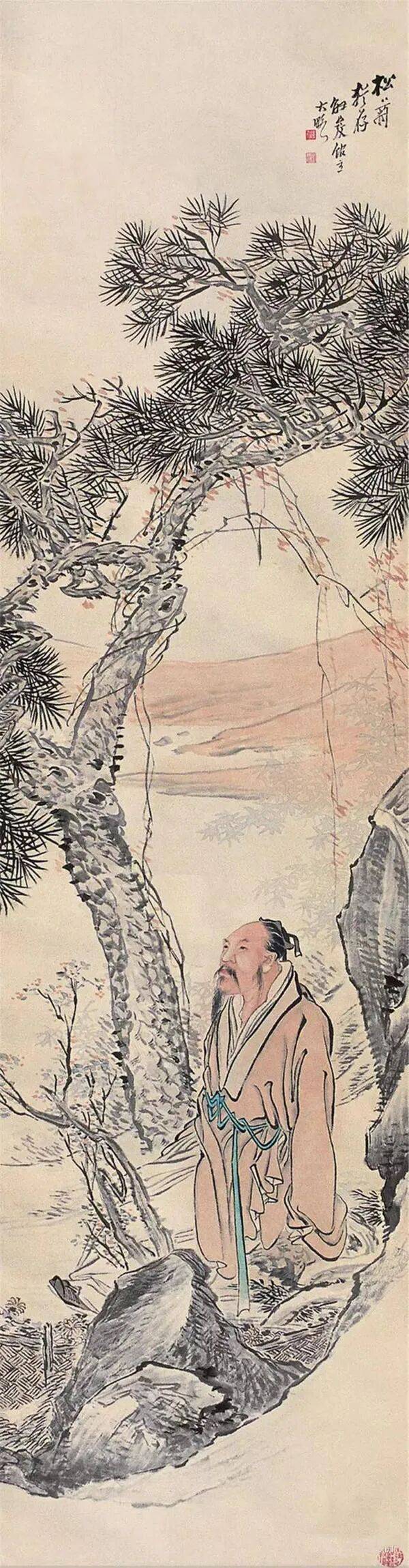 【名品视界】清 沙馥 人物画作品赏_仕女_任熊至_苏州