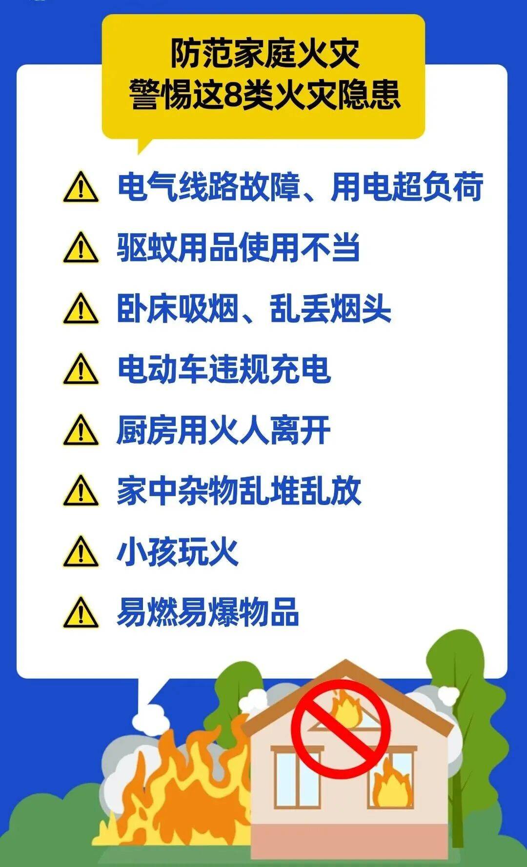 注意啦安全提示～杜绝小习惯大隐患