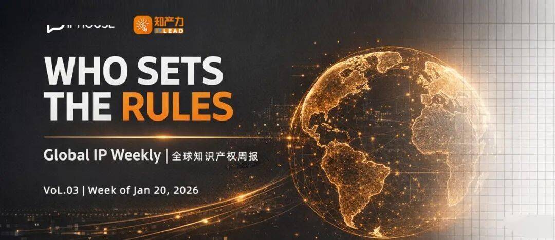WHO SETS THE RULES Global IP Weekly | 全球知识产权周报 Vol.03