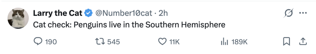 图片[2]-白宫发特朗普在格陵兰岛牵企鹅AI图，网友“惊呆”：企鹅生活在南半球，格陵兰岛没有 -华闻时空