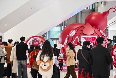 重庆时代广场2026“福艺盎然”新春艺术特展亮相