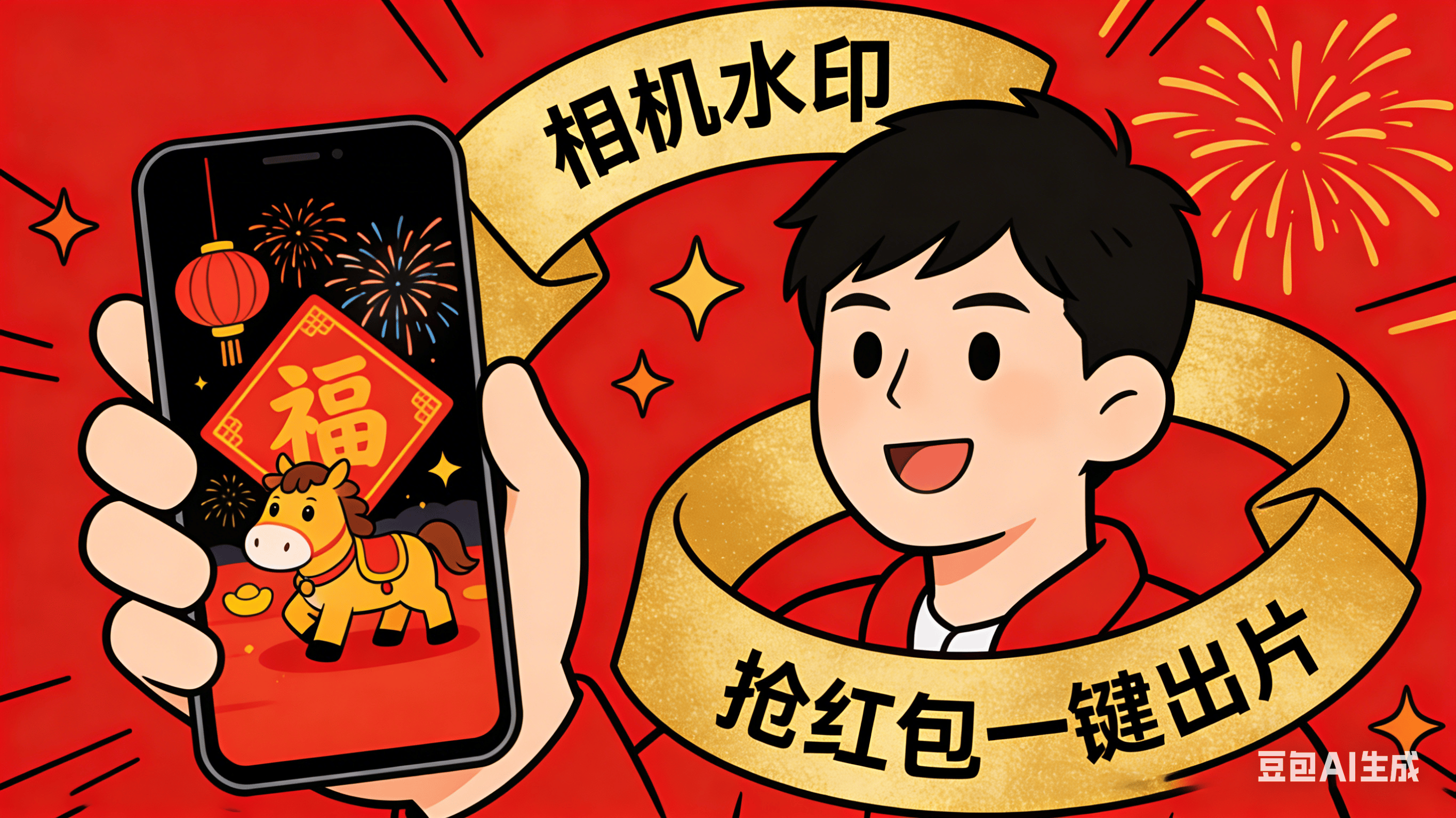 华米OV耀打响春节营销战：「AI年味」成为标配，今年卷出哪些新玩意？