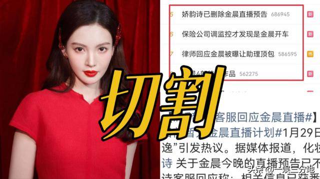 金晨晒满脸血迹的照片道歉,逃逸事件真相大白,却坐实另一个丑闻