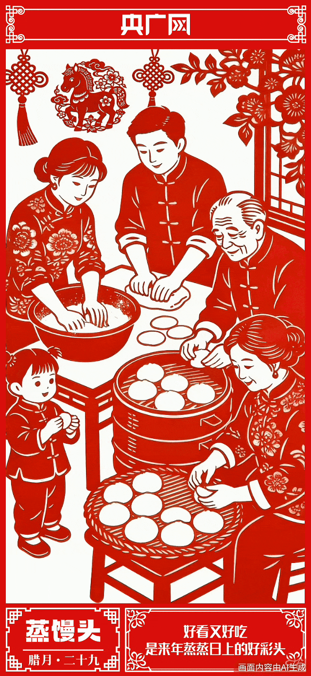 腊月二十九,除夕庆团圆!