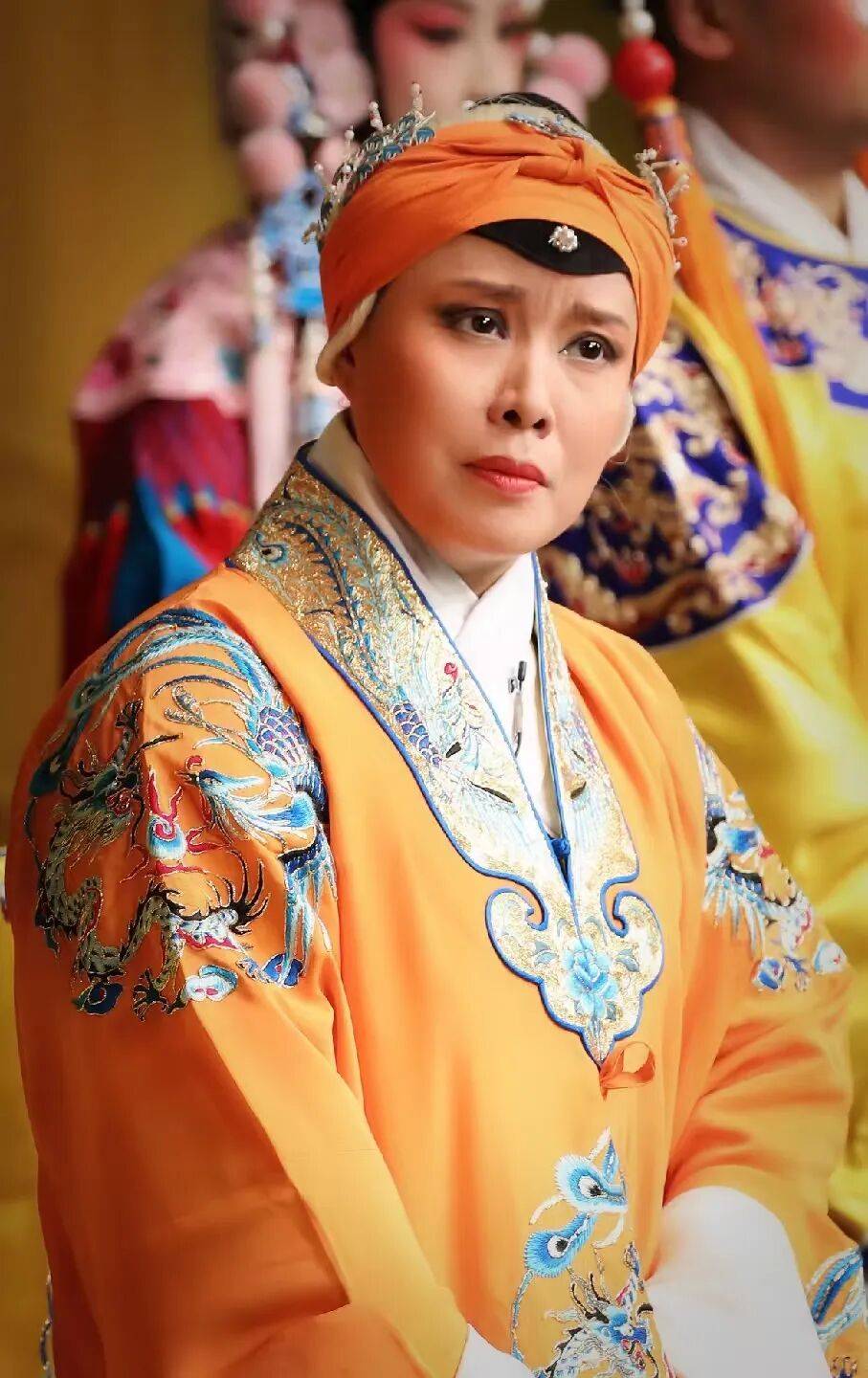 翟墨,一级演员,北京京剧院老旦名家,饰演吴国太