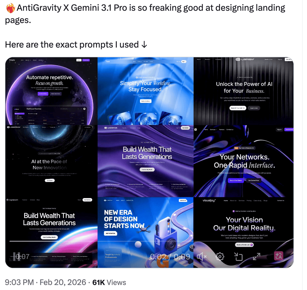 春节档大模型再开战，谷歌 Gemini 3.1Pro跑分超Claude，成本还更低