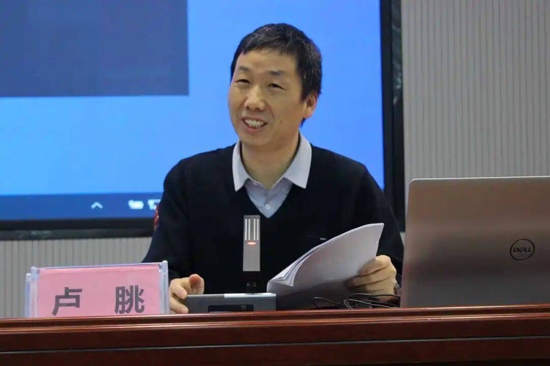 淮阳中学1995届杰出校友卢朓回母校作科学素养主题报告_软件_国家_中国