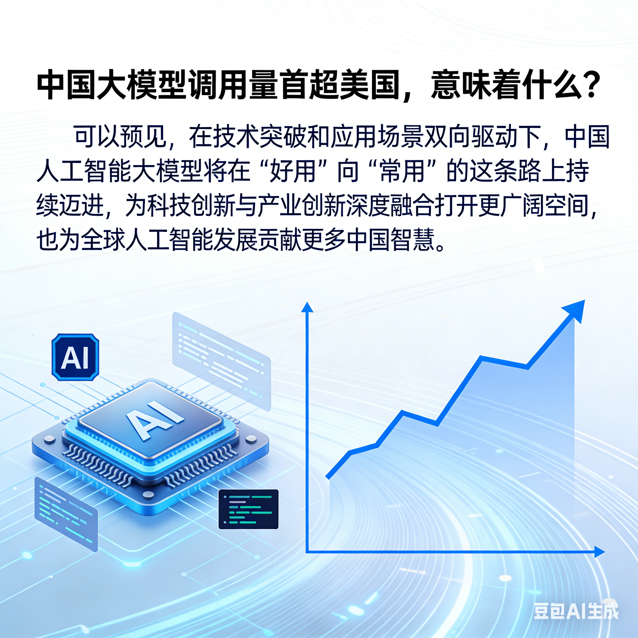 经济热点快评｜中国大模型调用量首超美国，意味着什么？