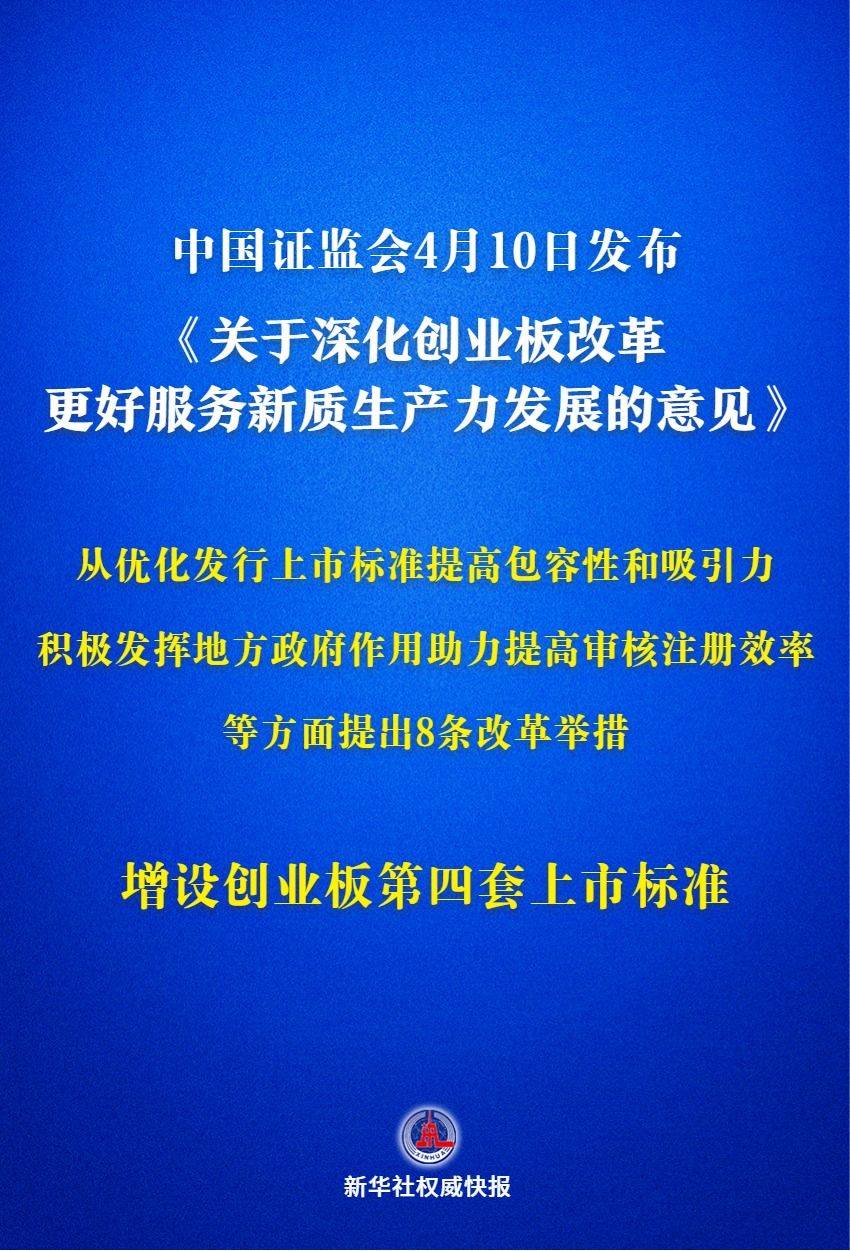 创业板改革再出发 增设第四套上市标准_企业_中国证监会_意见