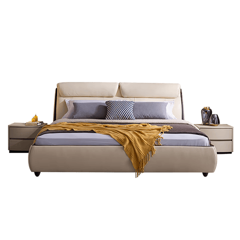 慕思双人床：舒适婚床，拥抱洁净睡眠的秘密！_设计_价格_床垫