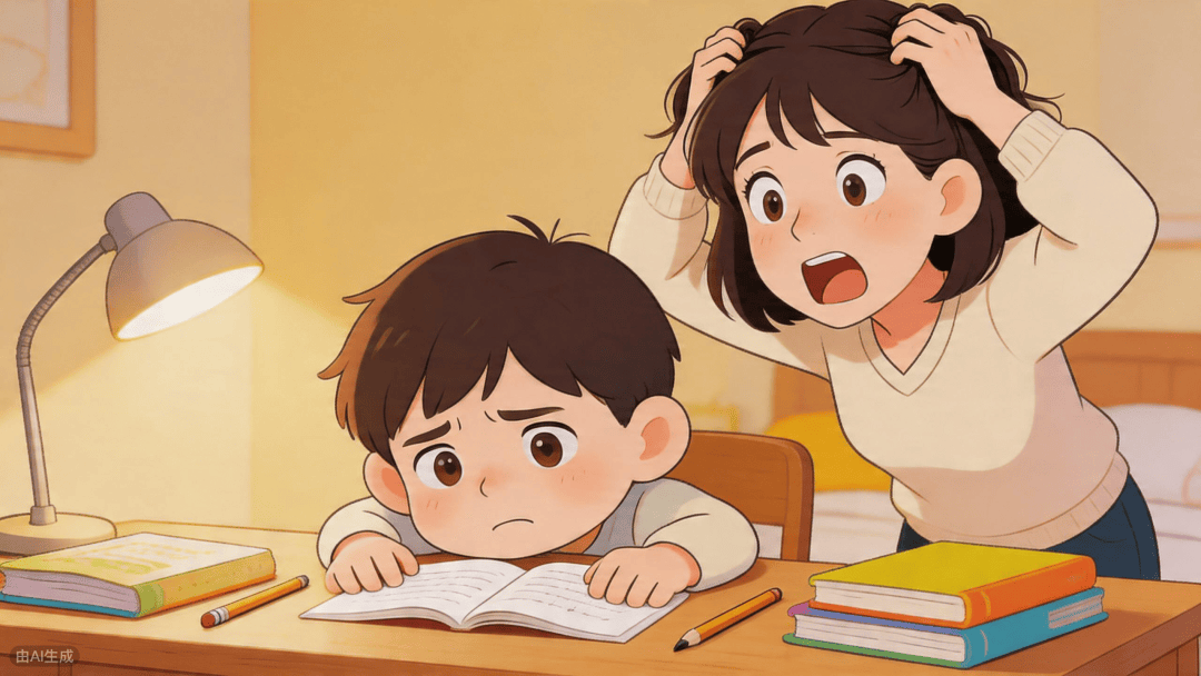 这届家长太难了：不谈作业母慈子孝，一写作业鸡飞狗跳~