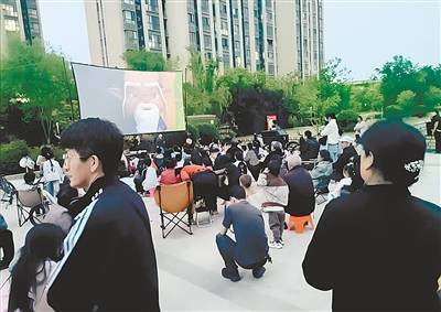 公益电影进乡村 文化惠民暖民心