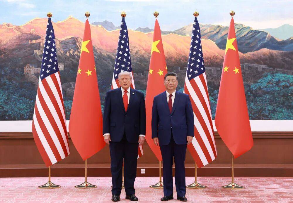 新华图讯丨习近平同特朗普会谈