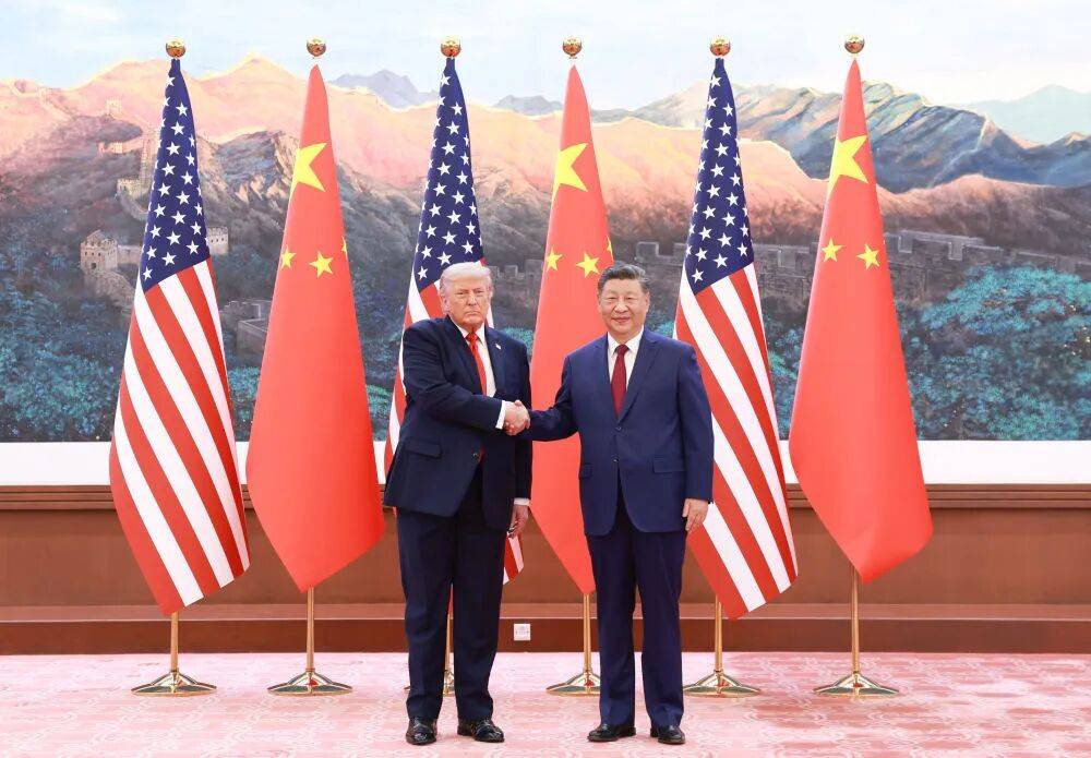 新华图讯丨习近平同特朗普会谈