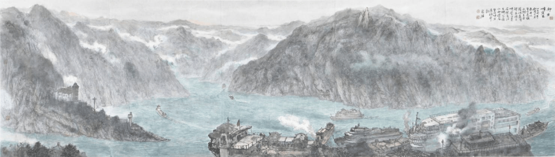 云上雅集丨2026“一江清风”中国画名家作品展——毛宗泽：长卷绘三峡，初心