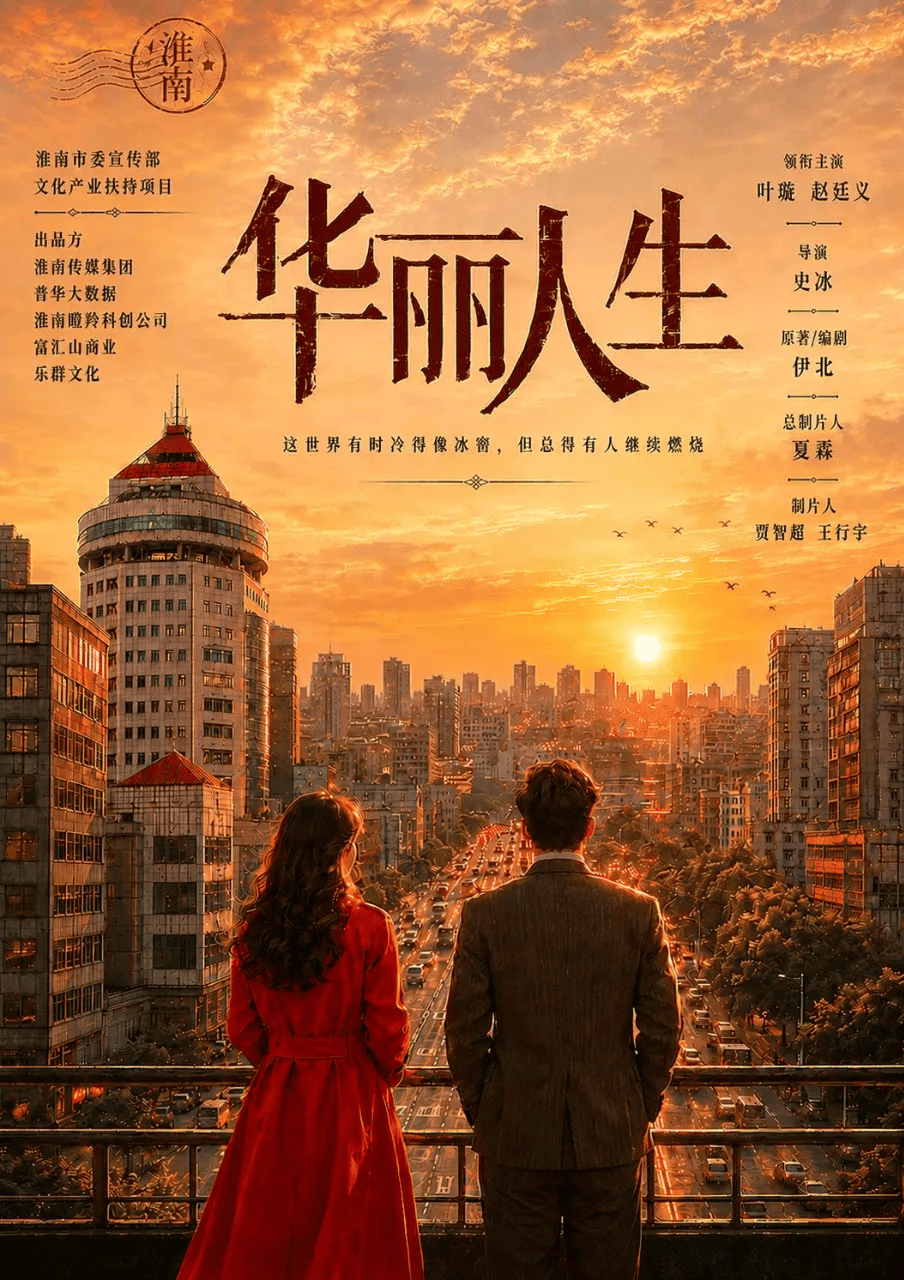 微短剧《华丽人生》在淮南开机