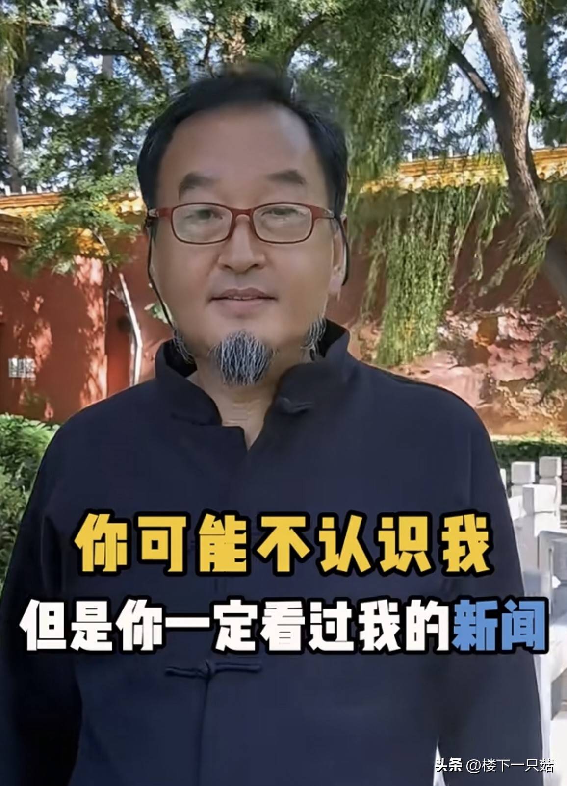 央视主持人长啸退休 不住北京回合肥 留山羊胡 从文弱书生到黑脸大汉