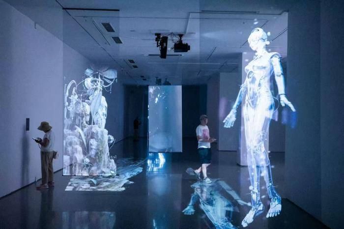 观展｜“ASTA+：裸眼3D数字艺术展”在今日美术馆举办