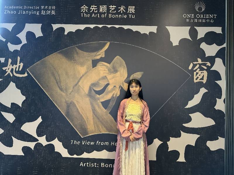 艺术家余先颖专访，在海外成立汉服社，用艺术传播中国文化