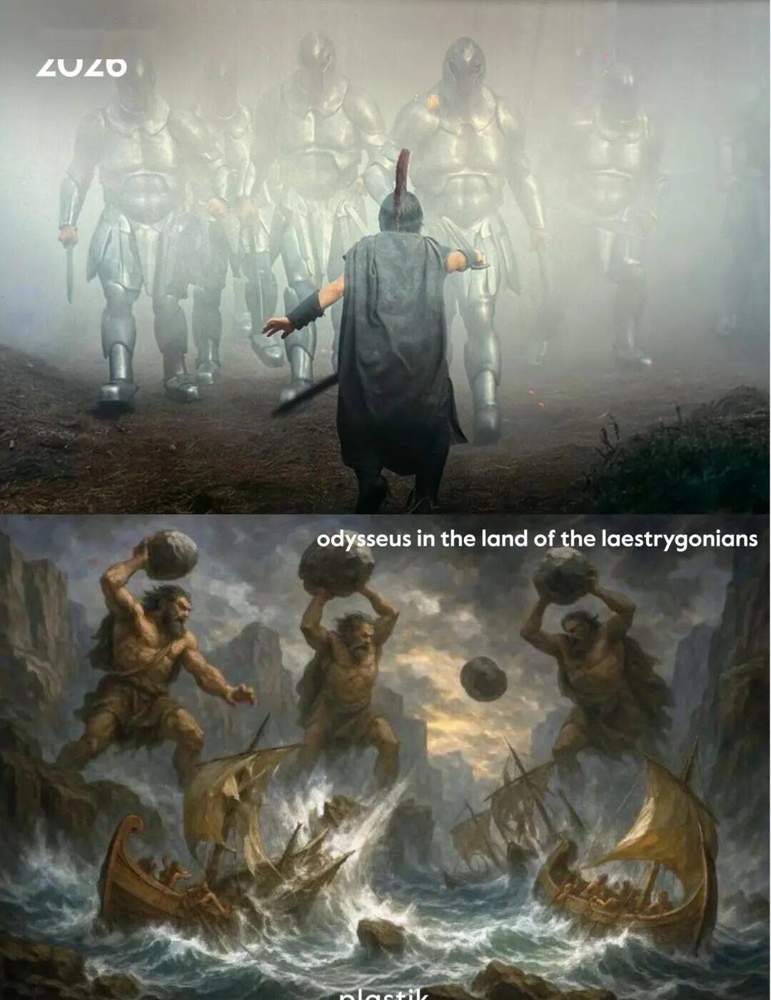 《奥德赛》电影场景与绘画作品的比较