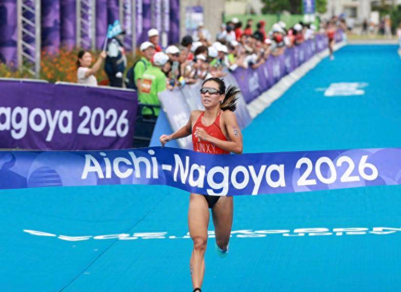 中国第2金！林鑫瑜黄安琪包揽亚运铁人三项女子个人赛金银牌