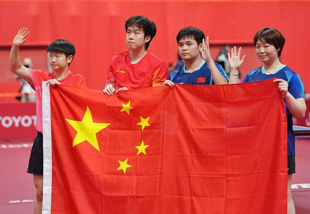聚焦亚运｜林诗栋/蒯曼零封卫冕组合王楚钦/孙颖莎 国乒包揽混双冠亚军