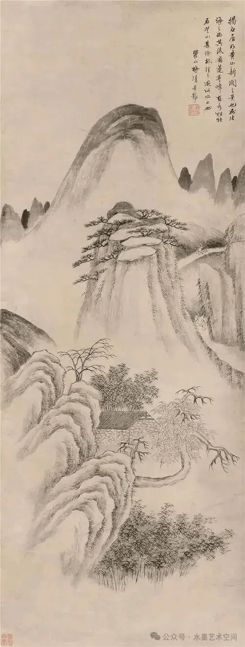 梅清是谁?明末清初黄山画派大家,家学渊源与山水成就盘点(图5) 梅清是谁?明末清初黄山画派大家,家学渊源与山水成就盘点(图5)
